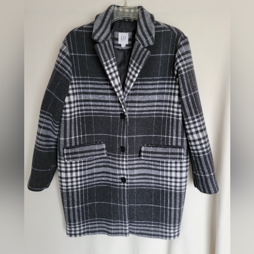Gap wool coat, size L